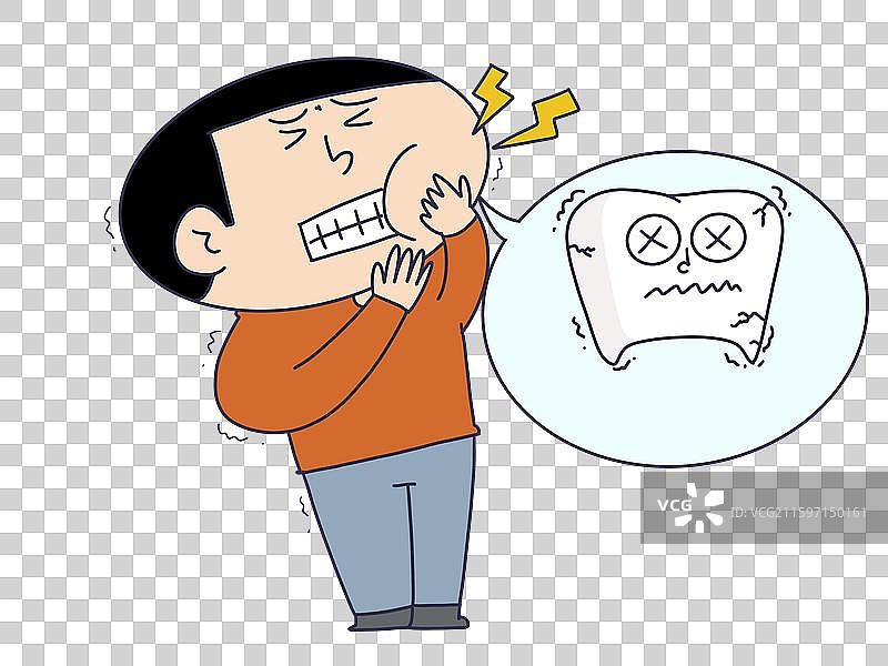 牙痛，牙疼，牙周炎患者病人，口腔科图片素材