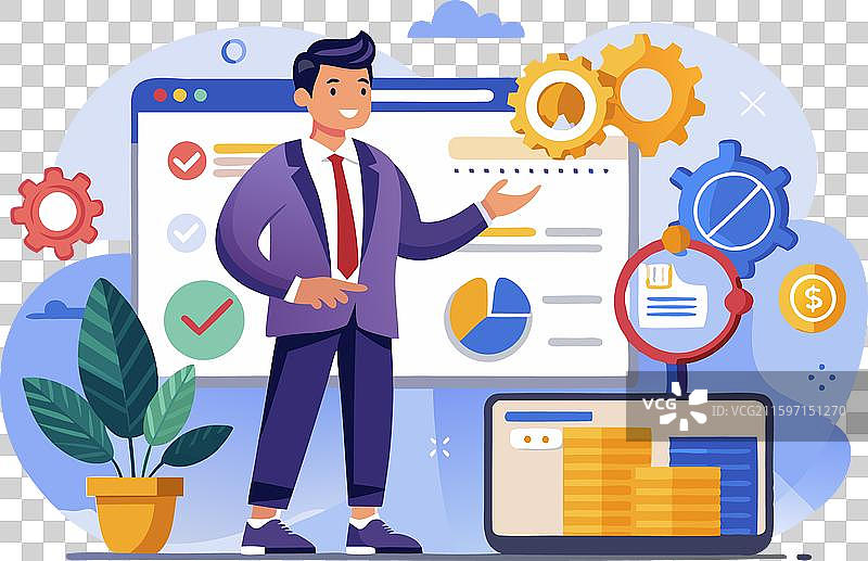 商人优化网站以获得搜索引擎排名图片素材