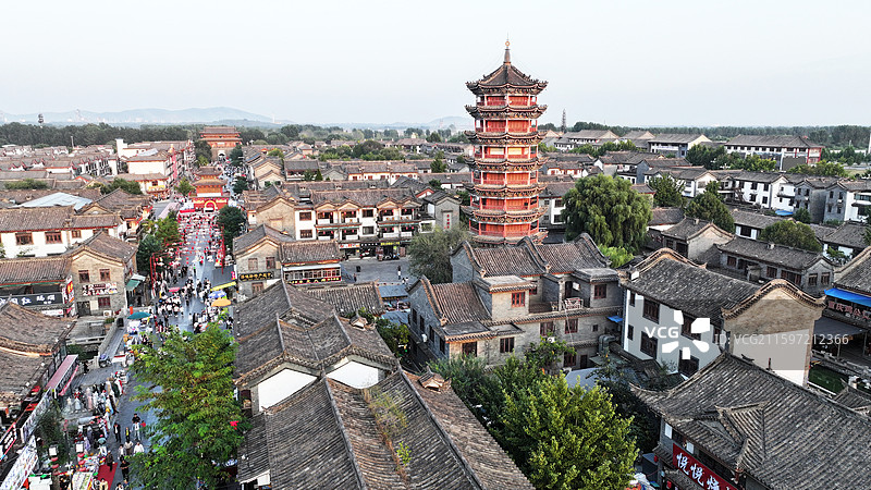 河北唐山4A级景区滦州古城图片素材