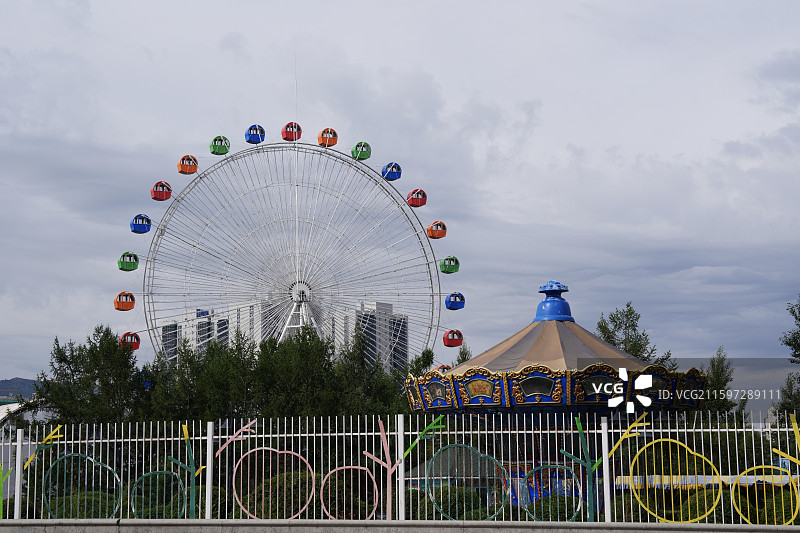 乌兰巴托游乐场图片素材