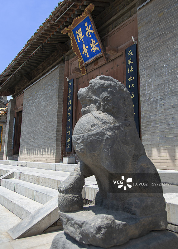 山西省大同市浑源县永安禅寺图片素材
