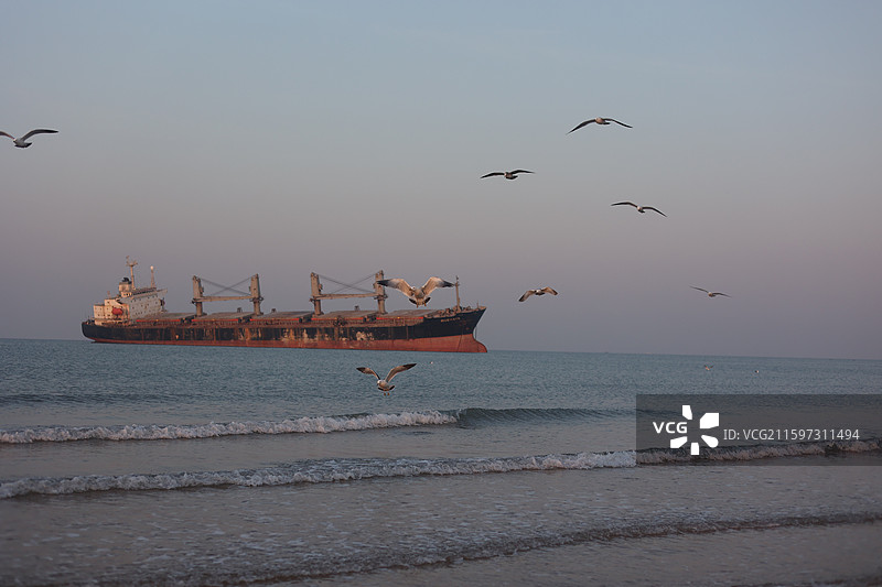 沉船-布鲁维斯号图片素材