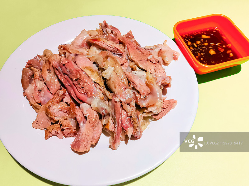 宁夏银川特色美食——手抓羊肉图片素材