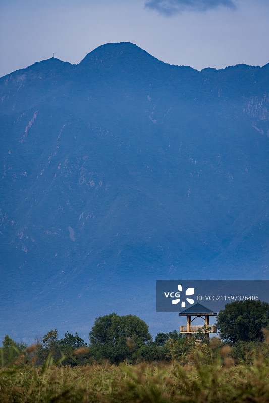 京郊美景 北京延庆野鸭湖湿地公园图片素材