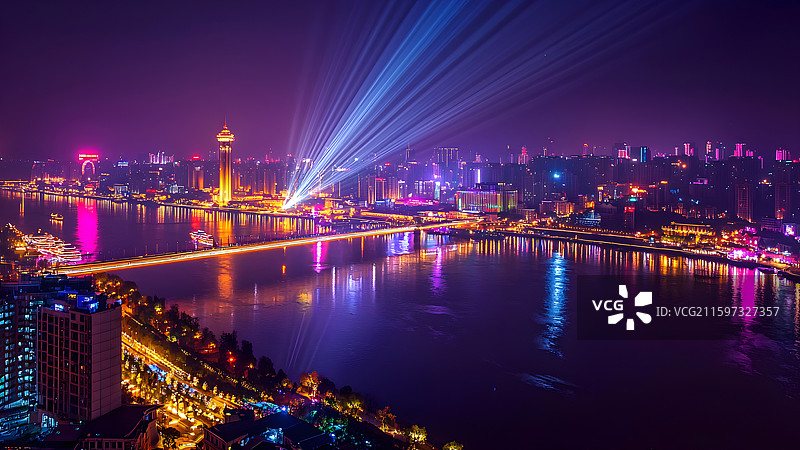 武汉夜景-6图片素材