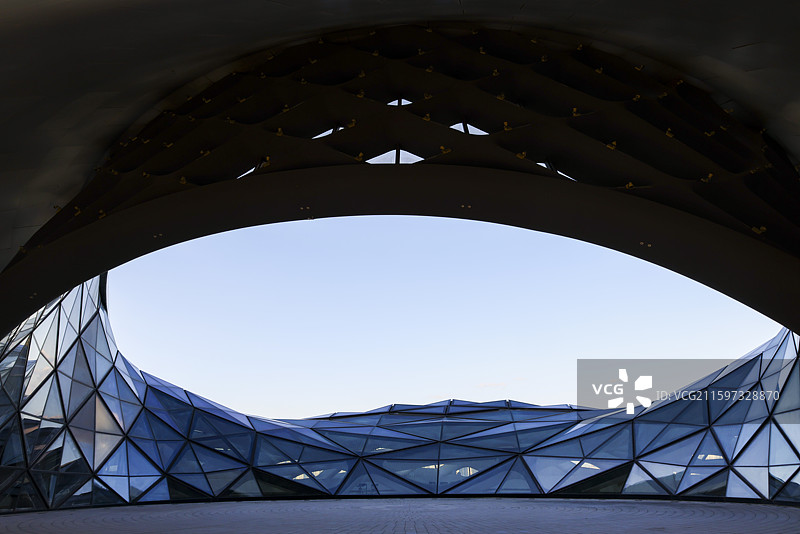 哈尔滨标志建筑马岩松设计建筑哈尔滨大剧院图片素材