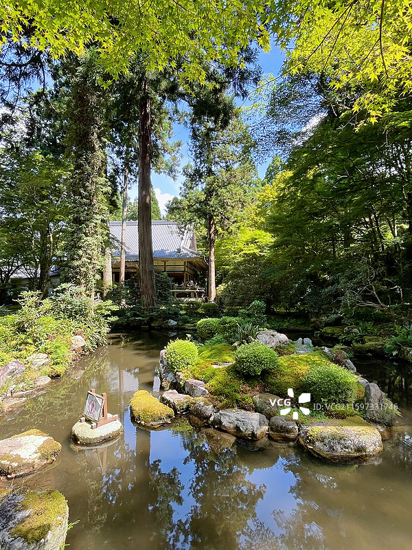 日本京都三千院图片素材
