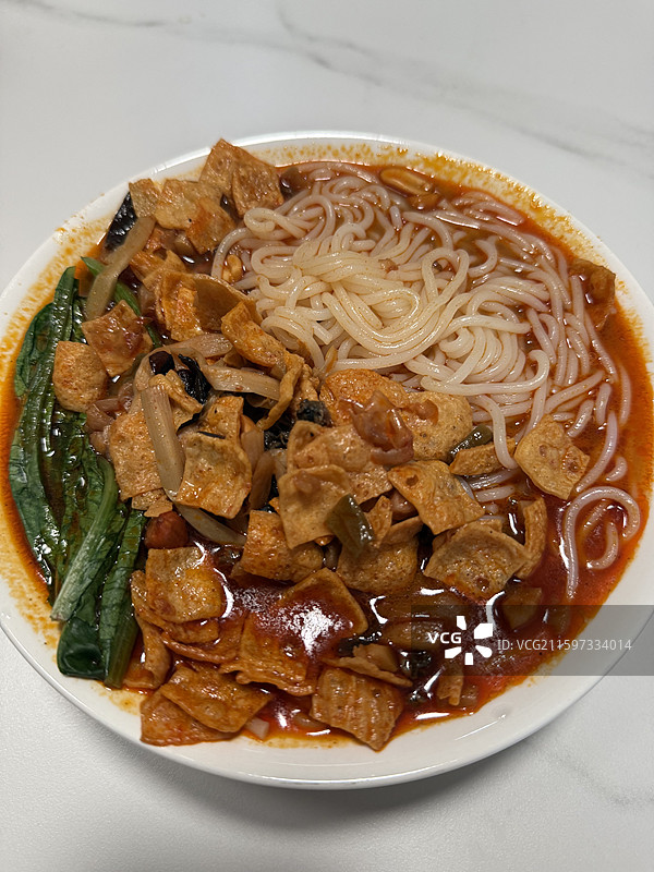 原味微辣螺蛳粉静物图片素材