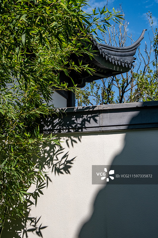 四川省绵阳市装饰，装修，设计，建筑景观，苏州园林，院子，中式园林图片素材