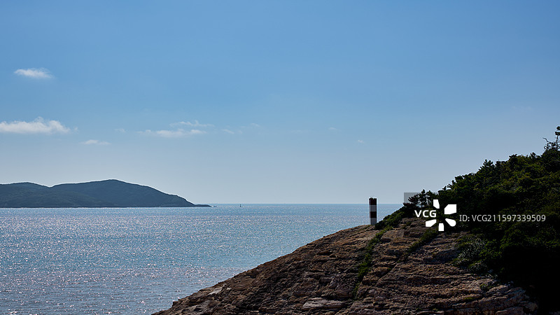 东海好望角  温岭石塘 千年曙光碑 海边图片素材