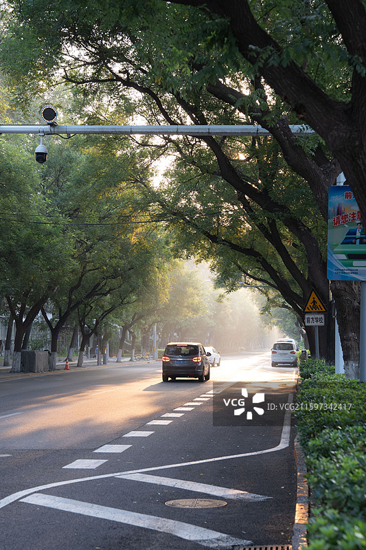 北京扫街图片素材