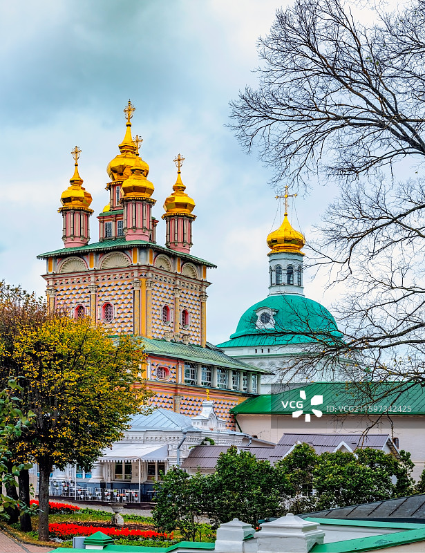 谢尔盖圣三一大修道院图片素材