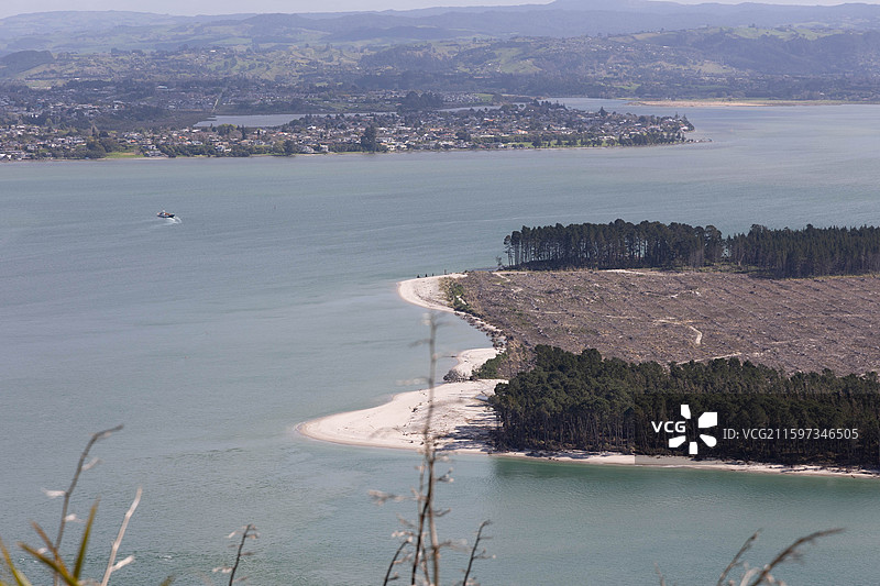 新西兰陶朗加图片素材