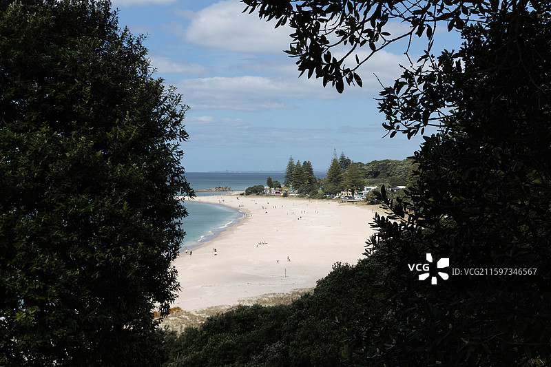 新西兰陶朗加图片素材