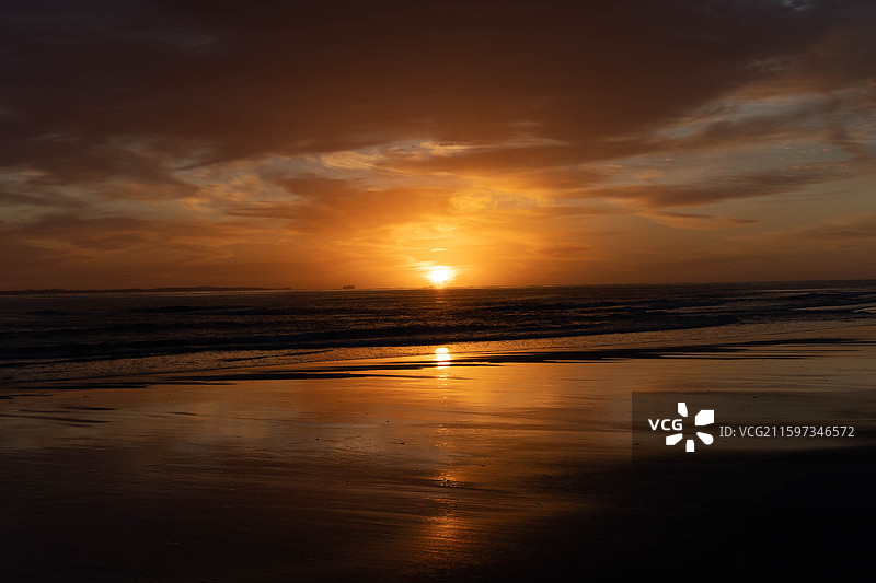 新西兰陶朗加图片素材