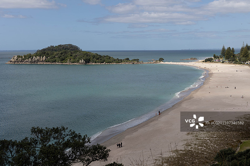 新西兰陶朗加图片素材