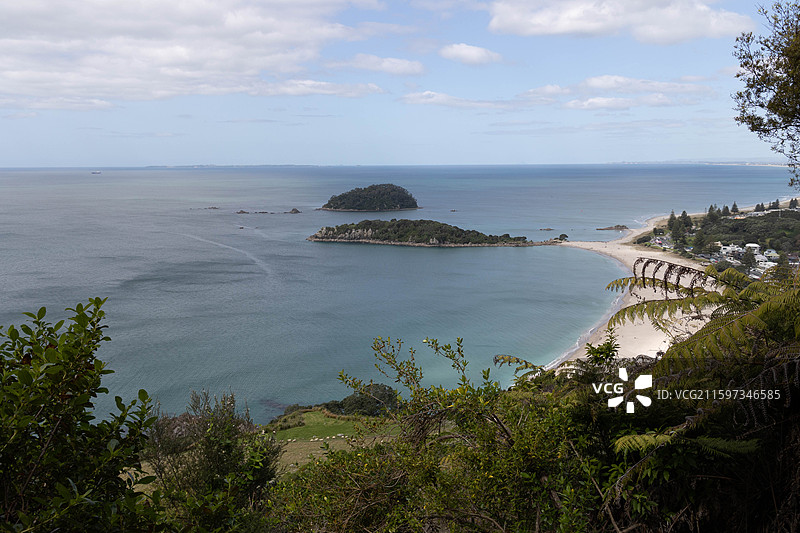 新西兰陶朗加图片素材