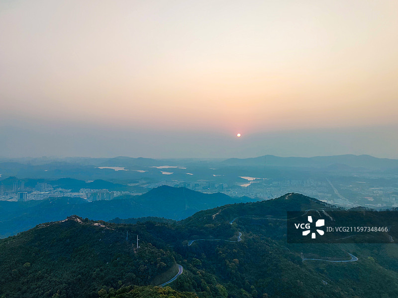 深圳阳台山图片素材
