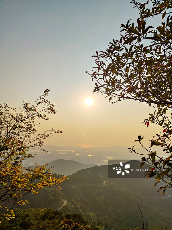 深圳阳台山图片素材