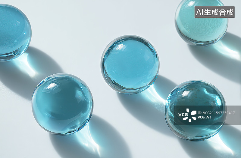 【AI数字艺术】水珠图片素材