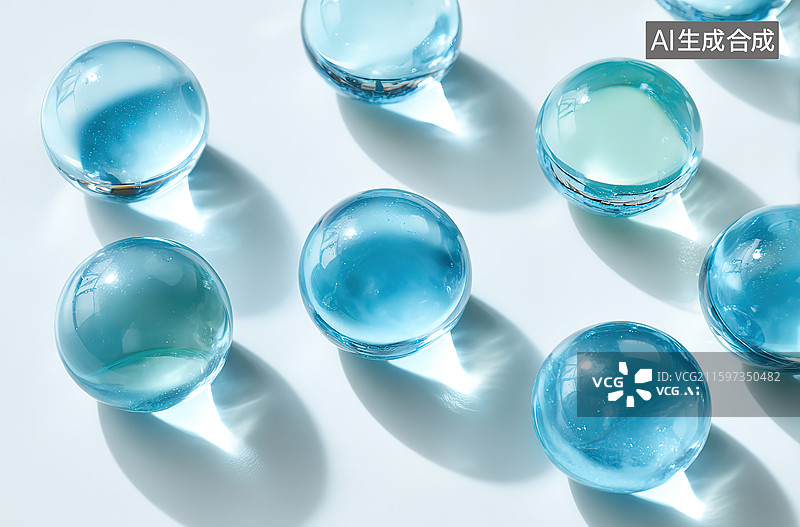 【AI数字艺术】水珠图片素材