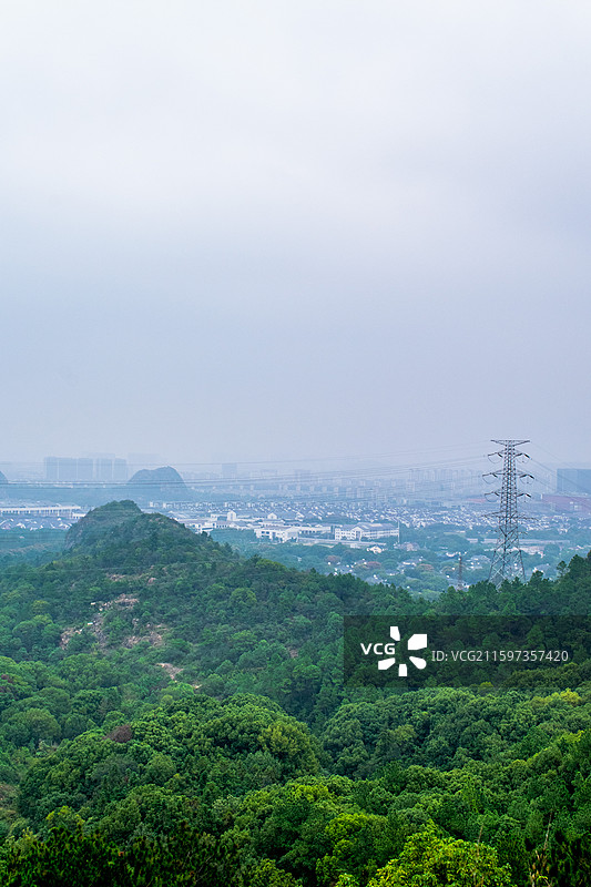 灵岩山图片素材