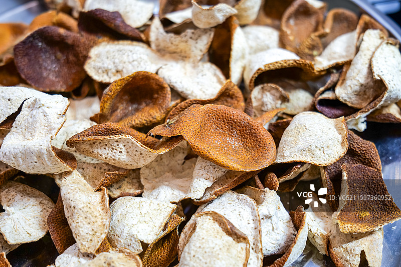 传统中药材陈皮图片素材