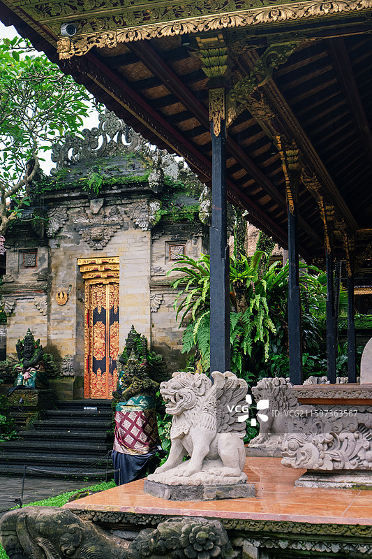 巴厘岛乌布皇宫图片素材