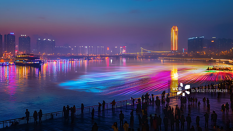 武汉夜景-12图片素材