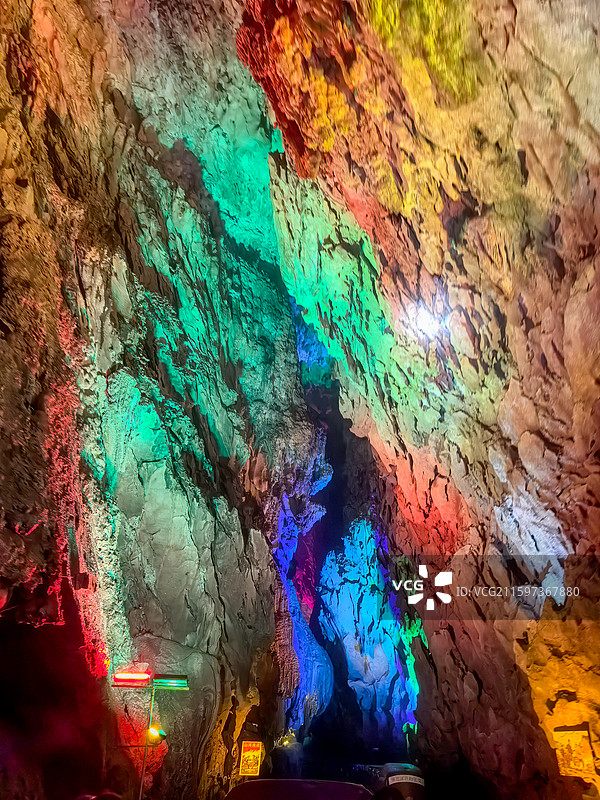 喀斯特溶洞景区风光图片素材