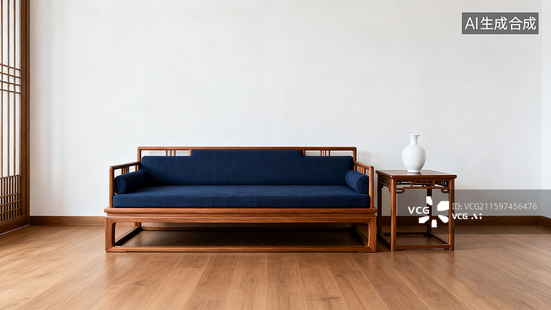 【AI数字艺术】中式沙发设计图片素材