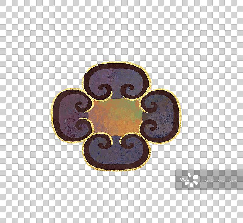 古风纹样花纹元素图片素材