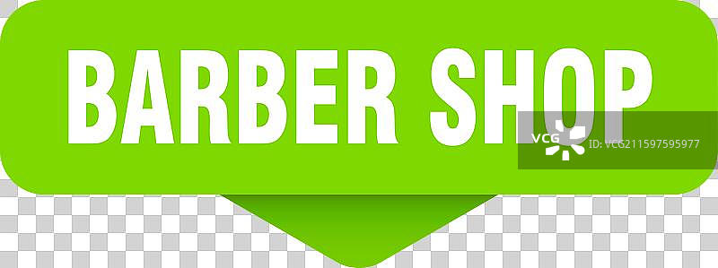 理发店贴纸，理发店招牌图片素材