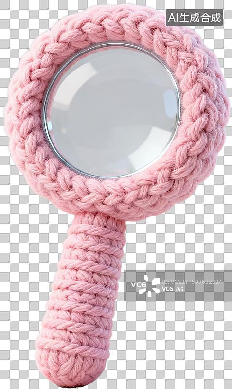 【AI数字艺术】放大镜图片素材