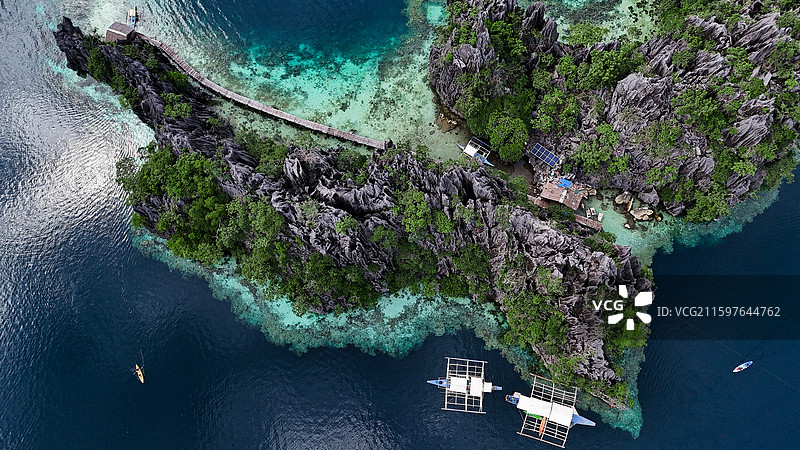 菲律宾巴拉望科隆岛图片素材