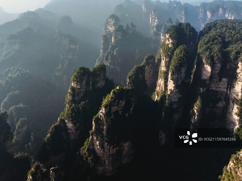张家界的“潘多拉星球”图片素材