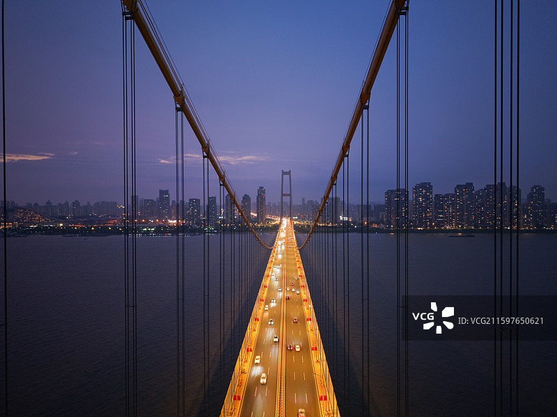 武汉杨泗港长江大桥图片素材