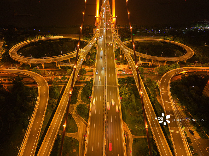 武汉杨泗港长江大桥图片素材