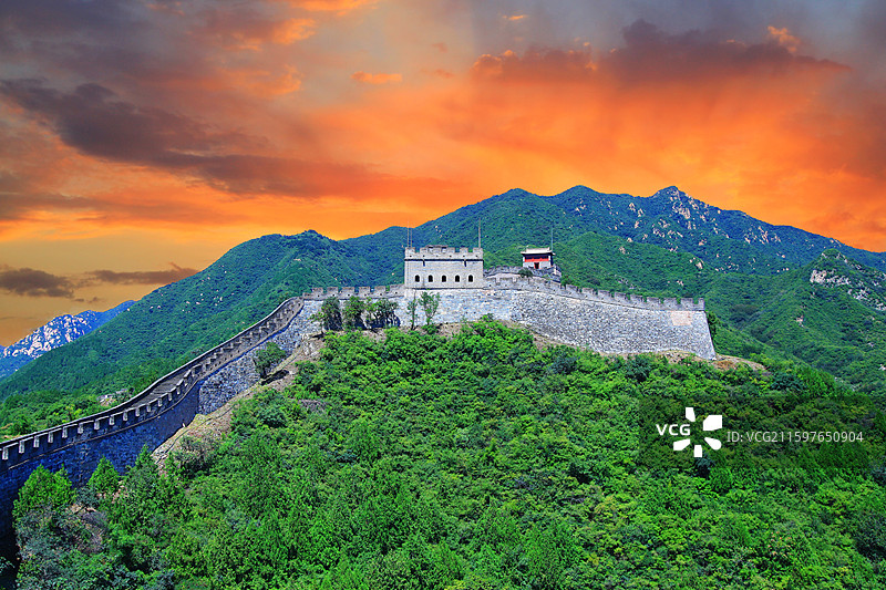 长城/北京长城/中国长城/居庸关长城图片素材