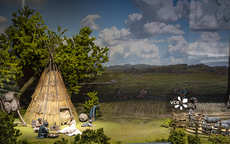 内蒙古呼伦贝尔博物馆文物国宝历史图片素材