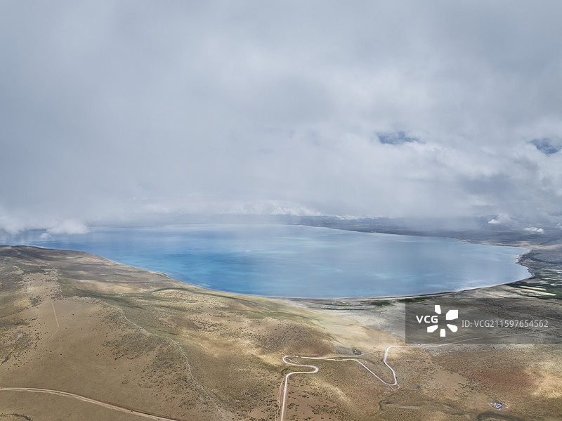 西藏拉昂错图片素材