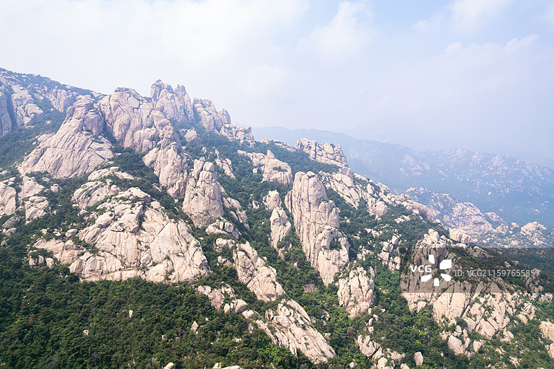 山东青岛崂山仰口风景图片素材