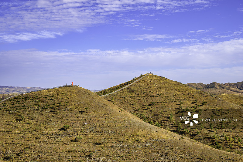 三十二连山，赤峰市敖汉旗图片素材