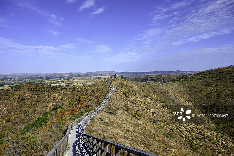 三十二连山，赤峰市敖汉旗图片素材