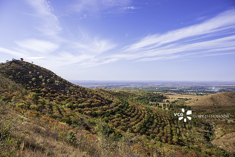 三十二连山，赤峰市敖汉旗图片素材