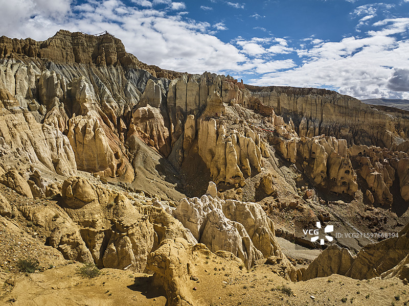 西藏穹窿银城遗址图片素材