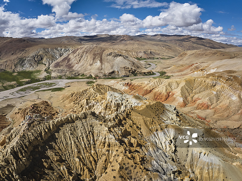 西藏穹窿银城遗址图片素材