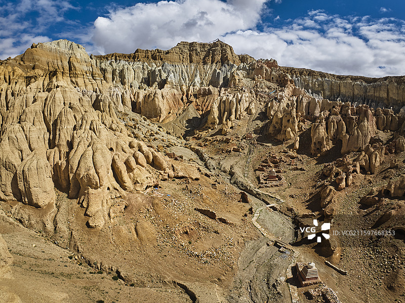 西藏穹窿银城遗址图片素材