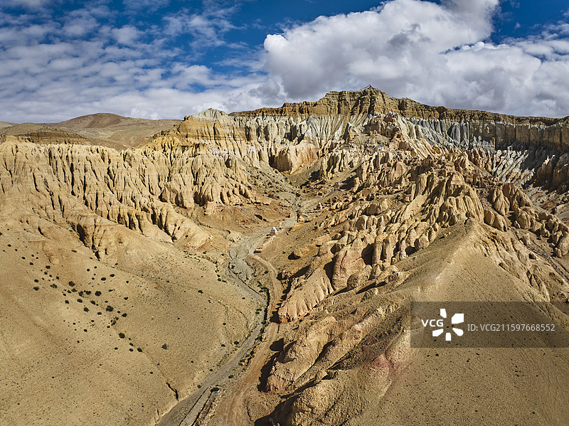 西藏穹窿银城遗址图片素材