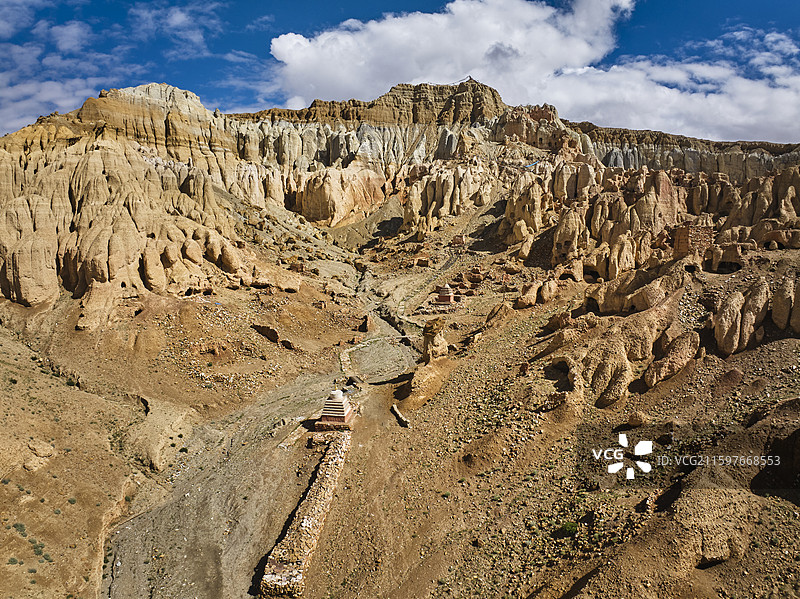 西藏穹窿银城遗址图片素材